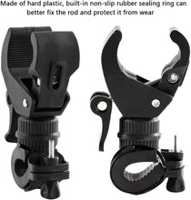 Load image into Gallery viewer, Cane Holder for Drive Rollator, Walker, Wheelchair - Universal Crutches Stick Bracket Accessories, 1" ID, 2 Pcs (A)