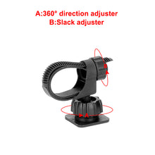 Load image into Gallery viewer, Bike Touch Screen phone holder with 360 Rotation, Waterproof Zipper, two pockets.