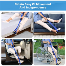 Load image into Gallery viewer, Leg lifting aid for hip and knee surgery recovery
