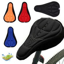Load image into Gallery viewer, Shock-Absorbing Breathable 3D Bicycle Seat Cushion – Comfortable Fit for Road & Mountain Bikes