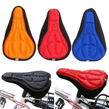 Load image into Gallery viewer, Shock-Absorbing Breathable 3D Bicycle Seat Cushion – Comfortable Fit for Road & Mountain Bikes