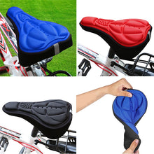 Load image into Gallery viewer, Shock-Absorbing Breathable 3D Bicycle Seat Cushion – Comfortable Fit for Road & Mountain Bikes