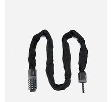 Load image into Gallery viewer, Anti‑theft bicycle chain lock 1.2 metre, five‑digit password, steel + ABS materials
