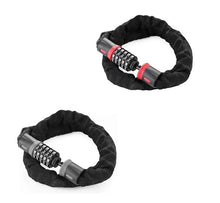 Load image into Gallery viewer, Anti‑theft bicycle chain lock 1.2 metre, five‑digit password, steel + ABS materials