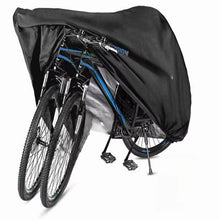 Load image into Gallery viewer, Heavy‑Duty Bike Cover 2‑3 Bikes – Waterproof, Windproof, Anti‑Theft Lock Hole & Reflective Straps