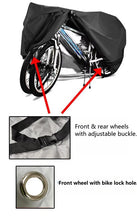 Load image into Gallery viewer, All‑Weather Bicycle Cover (for 2‑3 Bikes) – UV, Rain, Snow Protection with Anti‑Theft Feature