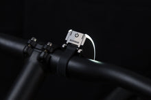 Load image into Gallery viewer, Premium Bookman Curve Front Bike Light – Black | Rechargeable USB-C Bicycle Light