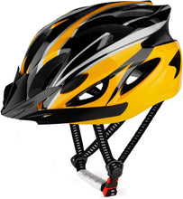 Load image into Gallery viewer, CushBike lightweight bicycle helmet – aerodynamic adult design 58-62 cm
