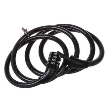 Load image into Gallery viewer, Anti‑Theft Spiral Cable Combination Lock for Bicycle & Motorcycle