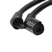 Load image into Gallery viewer, Anti‑Theft Spiral Cable Combination Lock for Bicycle & Motorcycle