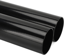 Load image into Gallery viewer, Close-up of double tube stainless steel cane holder showing secure bracket design