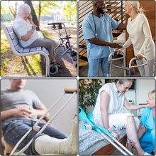 Load image into Gallery viewer, 2 Pack Walker Handle Cushions – Padded Grip Covers for Rollator, Walker & Wheelchair