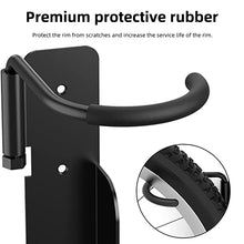 Load image into Gallery viewer, Cushbike Bike Rack Garage Wall Mount High Quality Bicycle Swivel Parking Rack Swing 360 Degrees Vertical Bike Hanger Hook