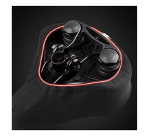 Load image into Gallery viewer, Gel Padded Wide Bike Saddle Cover – Extra Comfort for Large Seats