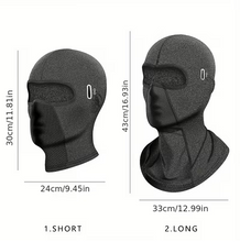 Load image into Gallery viewer, Winter Warm Cycling Cap – Windproof Thermal Balaclava & Head-Cover for Men (Bike & Motorcycle) – Black
