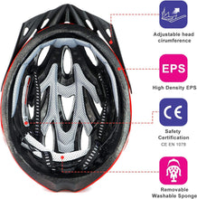Load image into Gallery viewer, Close-up of adjustable chin strap on lightweight bicycle helmet