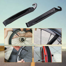 Load image into Gallery viewer, Bike repair tool kit with mini pump, puncture repair kit, hex keys, and tyre levers in a canvas pouch.