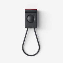 Load image into Gallery viewer, Bookman Block Light Rear Black providing visibility during night cycling
