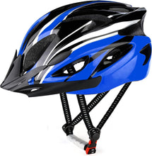 Load image into Gallery viewer, Close-up of adjustable chin strap on lightweight bicycle helmet