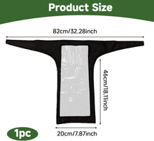 Load image into Gallery viewer, Mobility scooter control panel cover size diagram showing 82 cm width and 46 cm height with clear panel