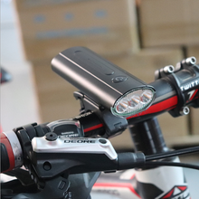 Load image into Gallery viewer, Flare Recon LED waterproof bike light and power bank by Cushbike for long rides and cycling visibility.