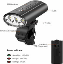 Load image into Gallery viewer, Flare Recon LED waterproof bike light and power bank by Cushbike for long rides and cycling visibility.