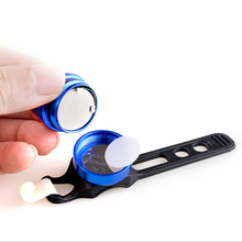 Load image into Gallery viewer, CushBike 300‑Lumen rechargeable bicycle tail light mounted on a seatpost — bright LED, waterproof aluminium body, quick‑release strap for bike, helmet or backpack