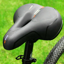 Load image into Gallery viewer, Extra Wide Comfort Saddle Bicycle Seat