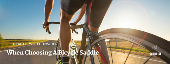 4 Factors To Consider When Choosing A Bicycle Saddle