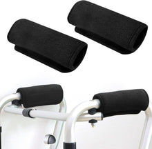 Load image into Gallery viewer, 2 Pack Walker Handle Cushions – Padded Grip Covers for Rollator, Walker &amp; Wheelchair
