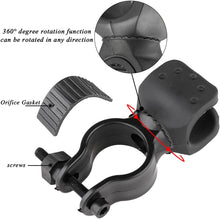 Load image into Gallery viewer, Cane Holder for Drive Rollator, Walker, Wheelchair - Universal Crutches Stick Bracket Accessories, 1" ID, 2 Pcs (A)
