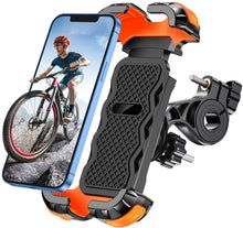 Load image into Gallery viewer, Bike phone mount 8S, quick install, 360° rotation, anti-slip, fits most 4.7–6.8 inch phones.
