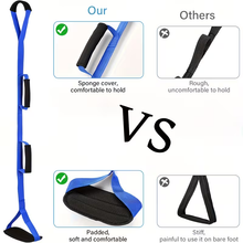 Load image into Gallery viewer, Long leg lifter strap assisting with bed access
