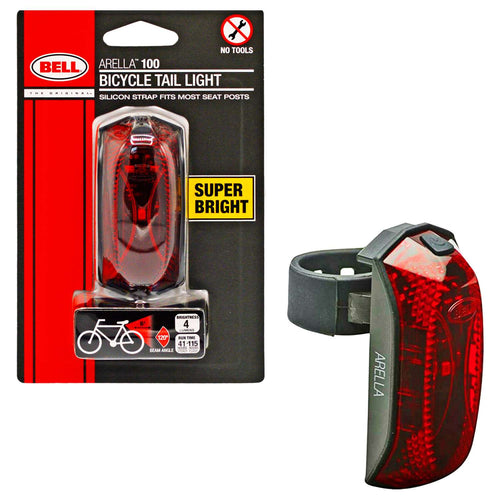 Lightweight Rear Bike Light – 4 Lumen Output, Long Battery Life