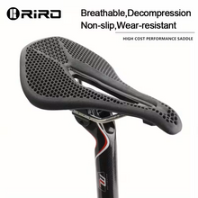 Load image into Gallery viewer, Ergonomic MTB and road bike seat with pressure relief design
