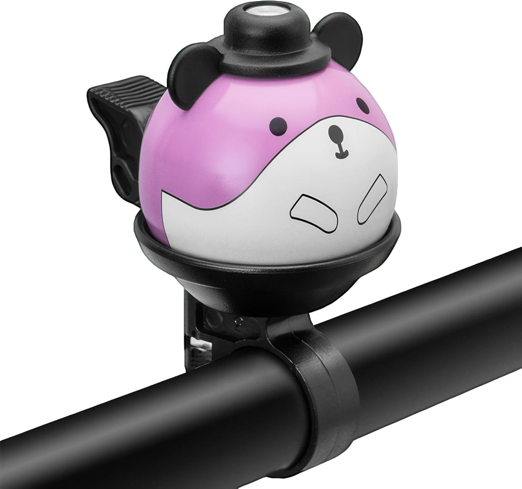 Funny Bike Bell Kids, 4 COLOURS - Universal Bike/Scooter/Micro Scooters Plain Handlebar Bell, Kids Bike Accessories | Loud | Waterproof | For Boys & Girls | Bicycle Bell Kids, Childrens Horn
