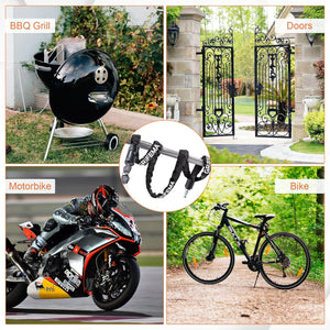 High Performance Bike Locks,  High Security and heavy duty with 2 Keys