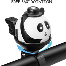 Load image into Gallery viewer, Funny Bike Bell Kids, 4 COLOURS - Universal Bike/Scooter/Micro Scooters Plain Handlebar Bell, Kids Bike Accessories | Loud | Waterproof | For Boys &amp; Girls | Bicycle Bell Kids, Childrens Horn
