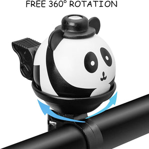 Funny Bike Bell Kids, 4 COLOURS - Universal Bike/Scooter/Micro Scooters Plain Handlebar Bell, Kids Bike Accessories | Loud | Waterproof | For Boys & Girls | Bicycle Bell Kids, Childrens Horn