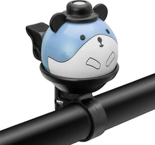 Load image into Gallery viewer, Funny Bike Bell Kids, 4 COLOURS - Universal Bike/Scooter/Micro Scooters Plain Handlebar Bell, Kids Bike Accessories | Loud | Waterproof | For Boys &amp; Girls | Bicycle Bell Kids, Childrens Horn
