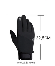 Load image into Gallery viewer, Unisex Windproof Bike Gloves for Winter – Waterproof, Thermal, Touch‑Screen
