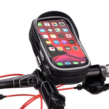 Load image into Gallery viewer, Universal Cycling Phone Holder – 360° Rotation, Waterproof Zip, Dual‑Pocket Design
