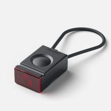 Load image into Gallery viewer, Bookman Block Light Rear Black compact bicycle accessory for everyday cycling
