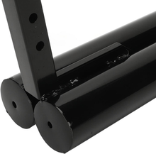 Load image into Gallery viewer, Cane holder bracket mounted on wheelchair frame preventing stick chafing
