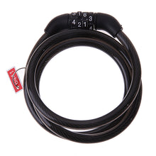 Load image into Gallery viewer, Anti‑Theft Spiral Cable Combination Lock for Bicycle &amp; Motorcycle
