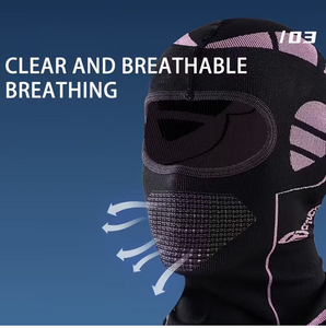Windproof Winter Balaclava Cap & Neck Gaiter for bikers – Cold-Resistant Face Protection for Skiing, Biking & Outdoor Sports