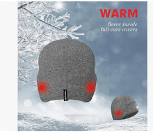Load image into Gallery viewer, Lightweight Thermal Skull Cap Ears Warm Cycling Helmet Liner Winter Running Beanie Hats Sweat Wicking
