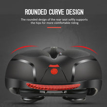 Load image into Gallery viewer, Bike Seat Gel Saddle Bicycle Seat Comfort Soft Premium Extra Wide Cushion Waterproof Universal for Mountain Bike MTB Fold Road Bikes
