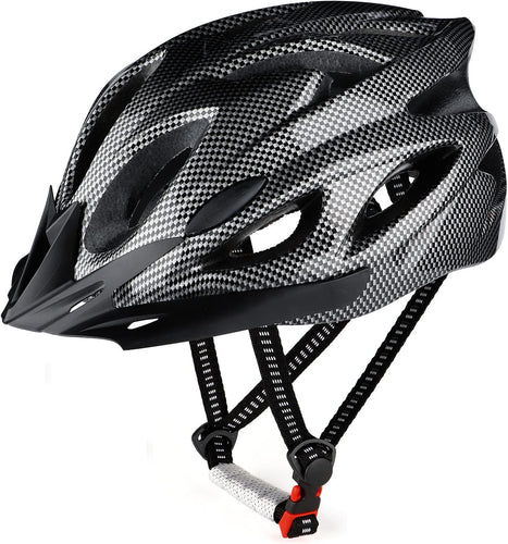 Lightweight adult bicycle helmet 58-62 cm with 18 ventilation vents – CushBike UK