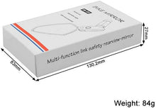 Load image into Gallery viewer, 360° Adjustable Wide‑Angle Bicycle Rearview Mirror for Handlebar
